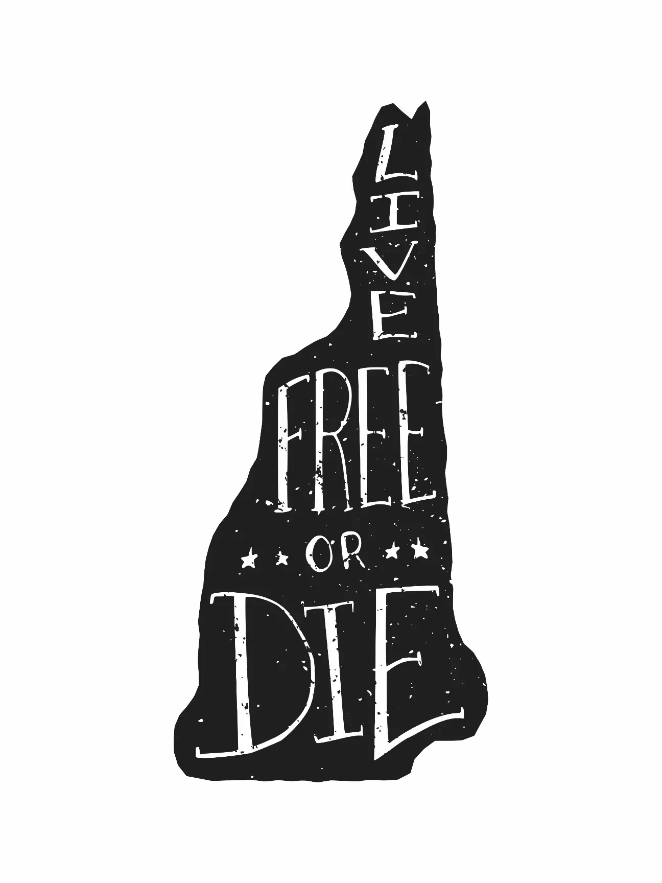 New Hampshire — Live free or die