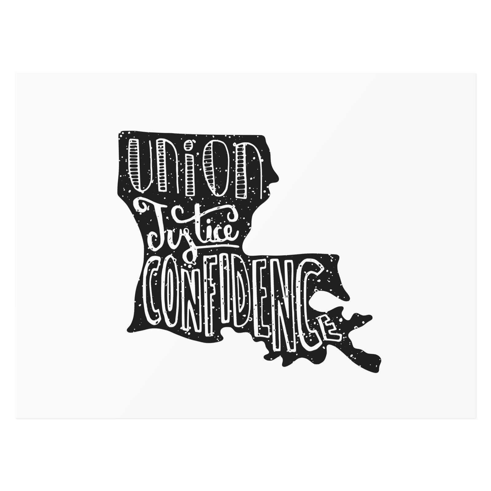 Louisiana — Union, justice, confidence