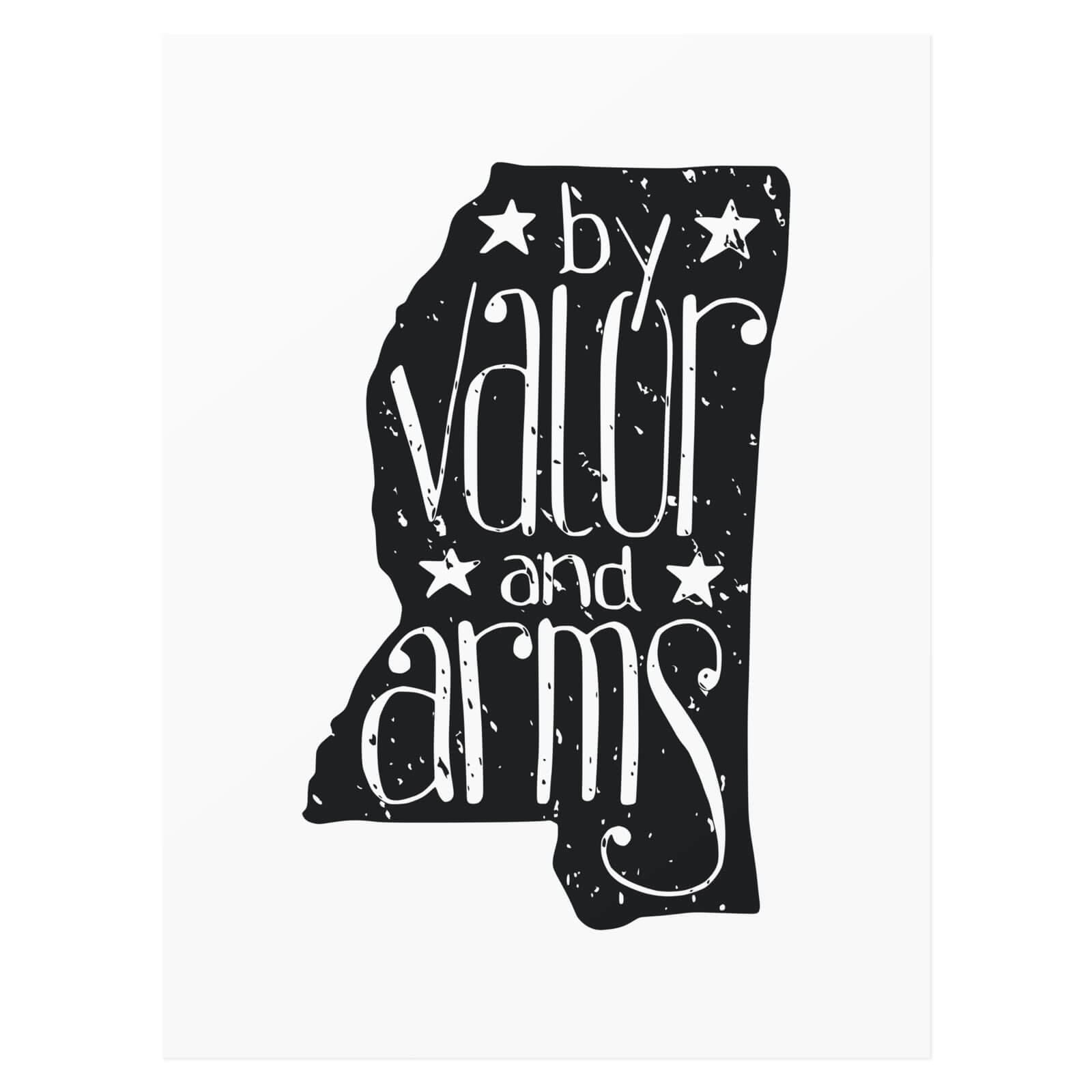 Mississippi — By valor and arms